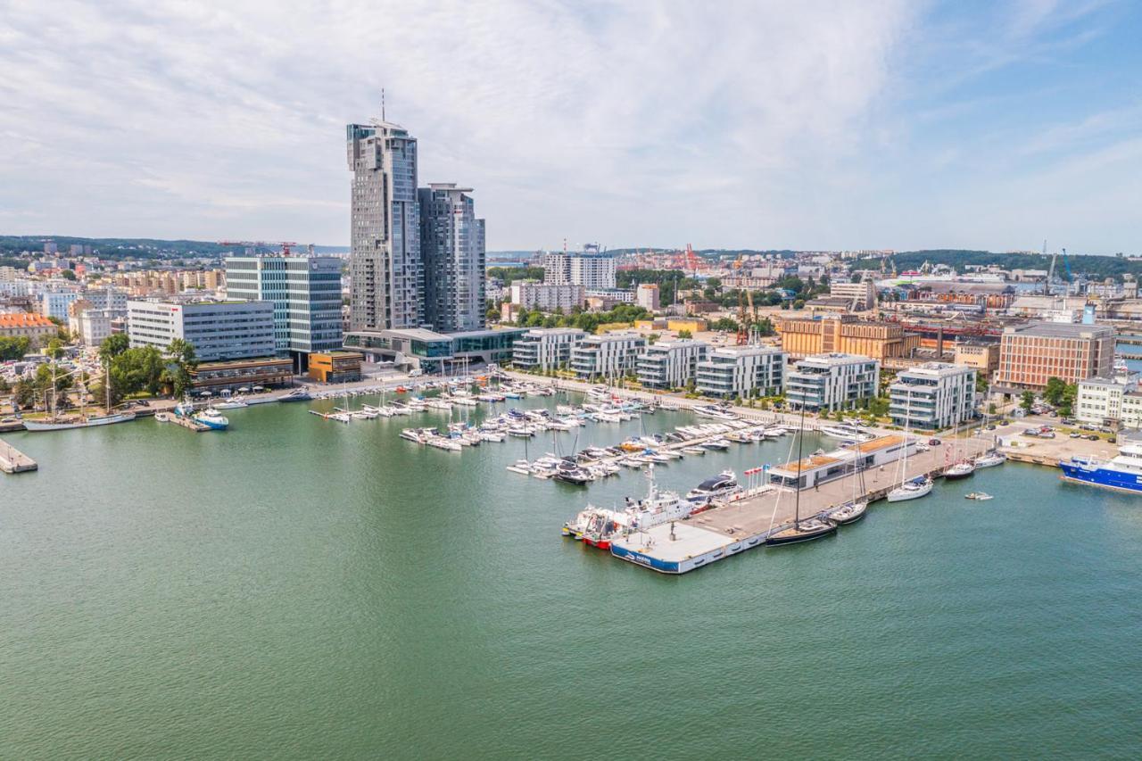 Apartament Faltom 26 Yacht Park Z Tarasem Gdynia Exterior photo